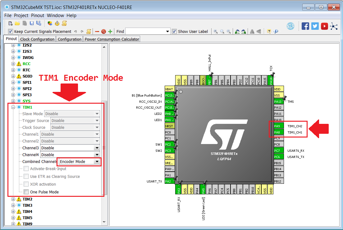 stm32 nucleo f401re schematic